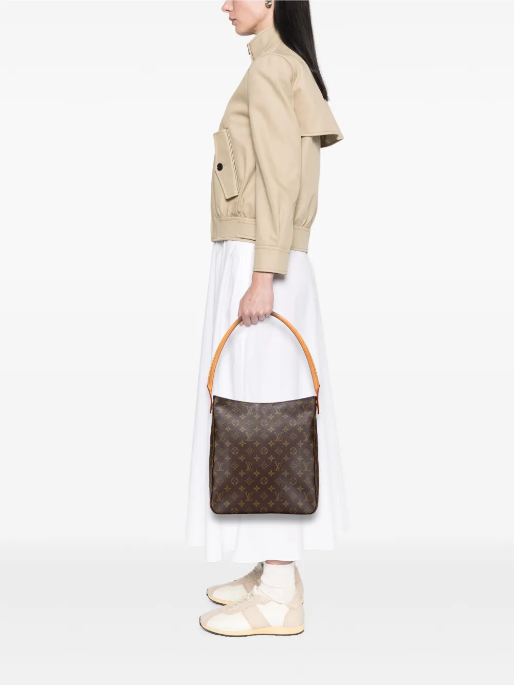 Louis Vuitton Pre-Owned Looping GM axelväska från 1999 | Pre-Owned | Image 2