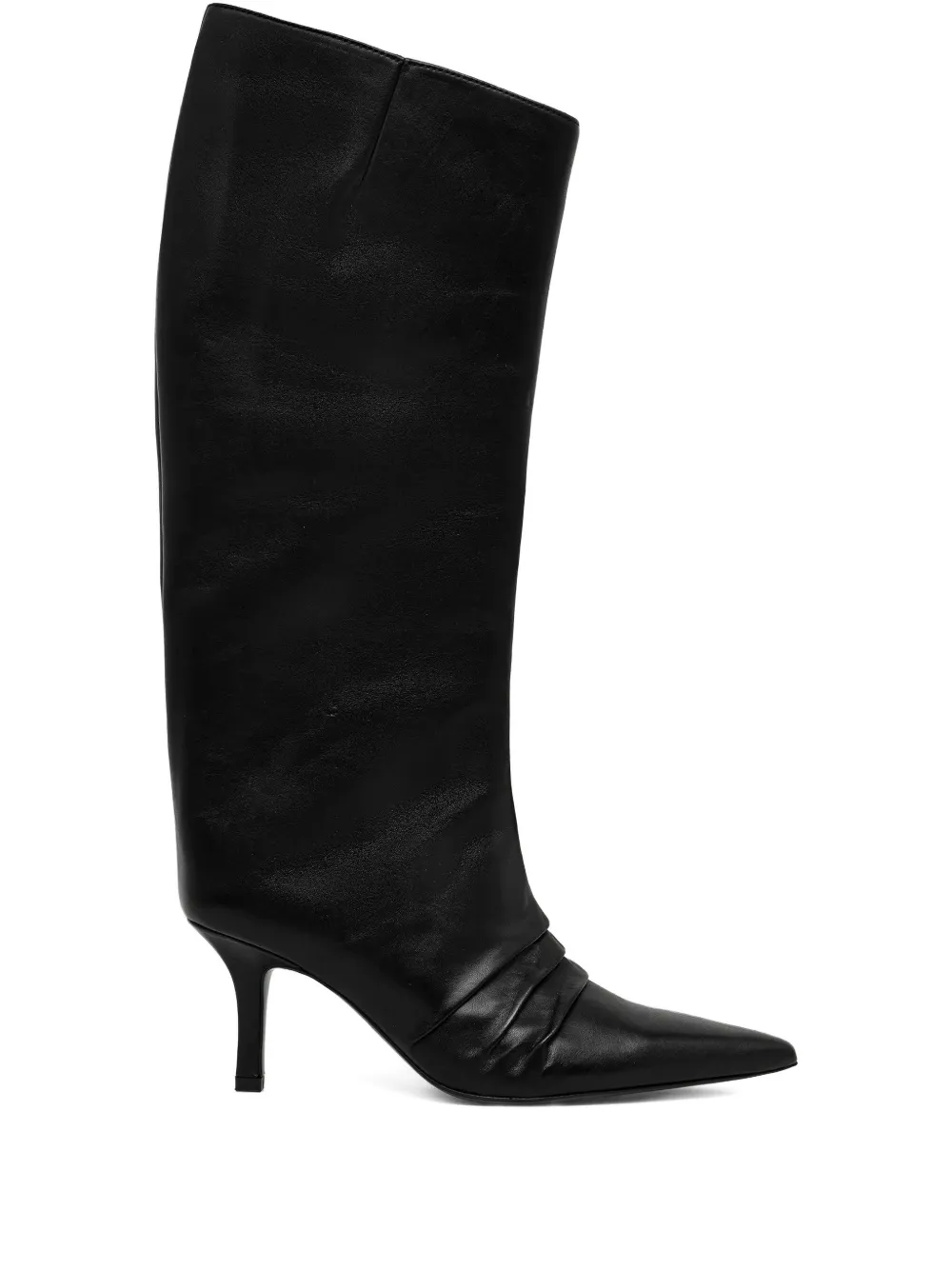 Patrizia Pepe 70mm Pointed-toe Boots In Black