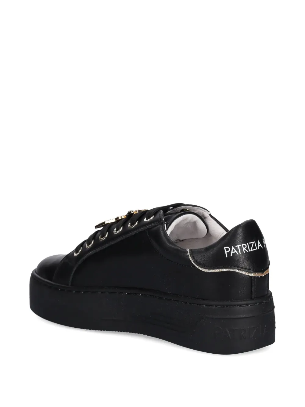Patrizia Pepe girl Verfraaide sneakers Zwart