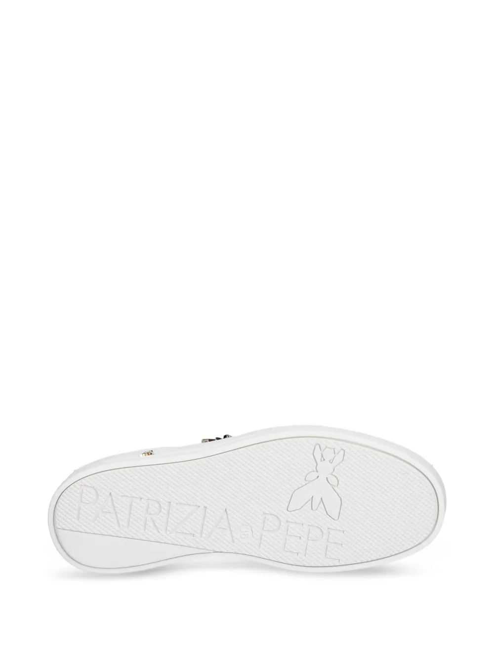 Patrizia Pepe girl Sneakers met Fly-detail Wit