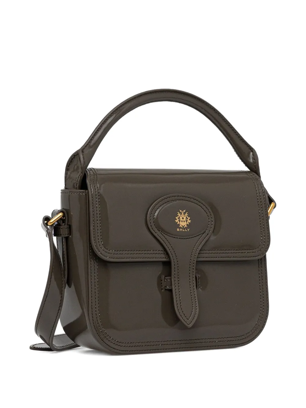 Bally Mini Beckett Tote Bag In Green