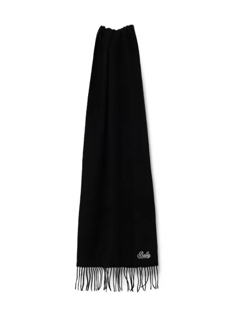 Bally fringed scarf