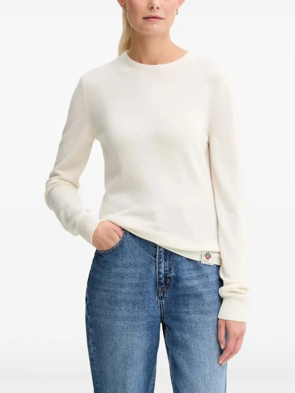Bally Logo-patch Top in Neutrals