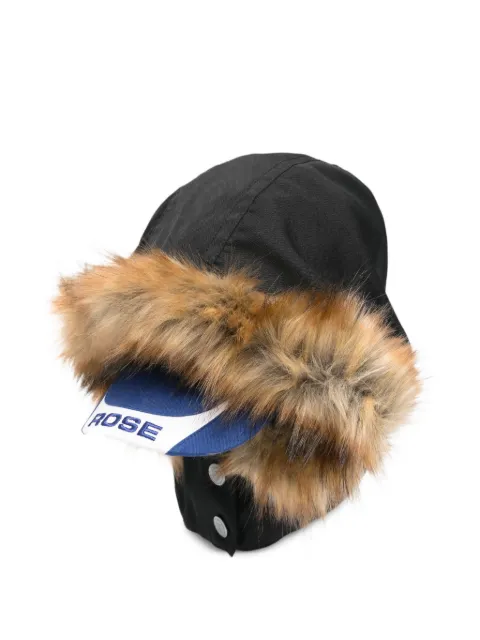 Martine Rose fur-trim hat