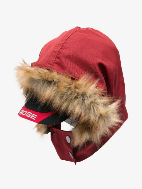 Martine Rose fur trim hat