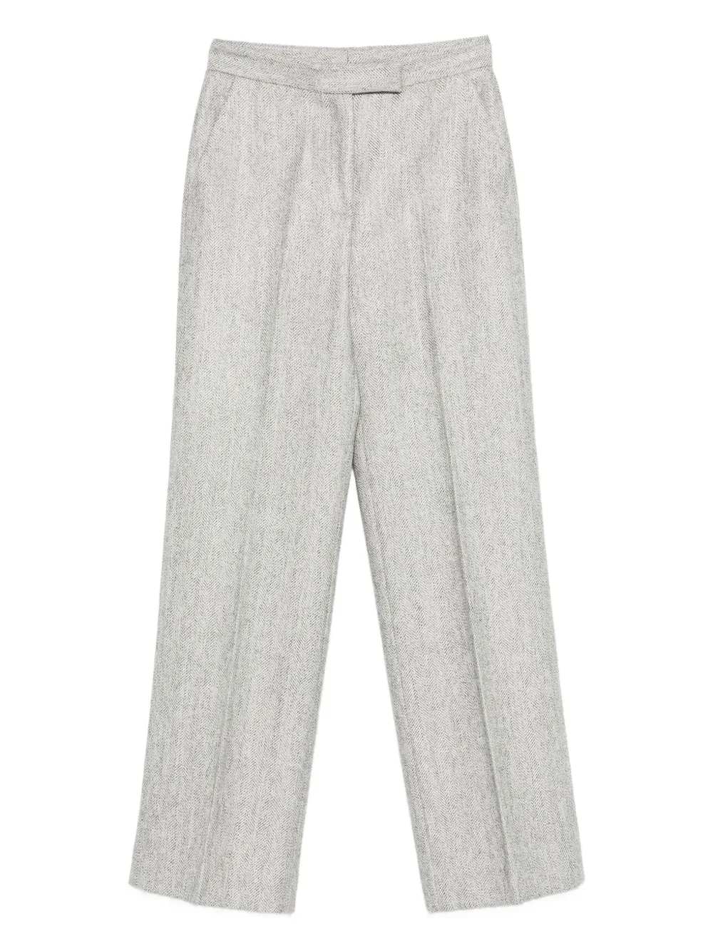 Antonelli herringbone tailored trousers | Grey | Image 1