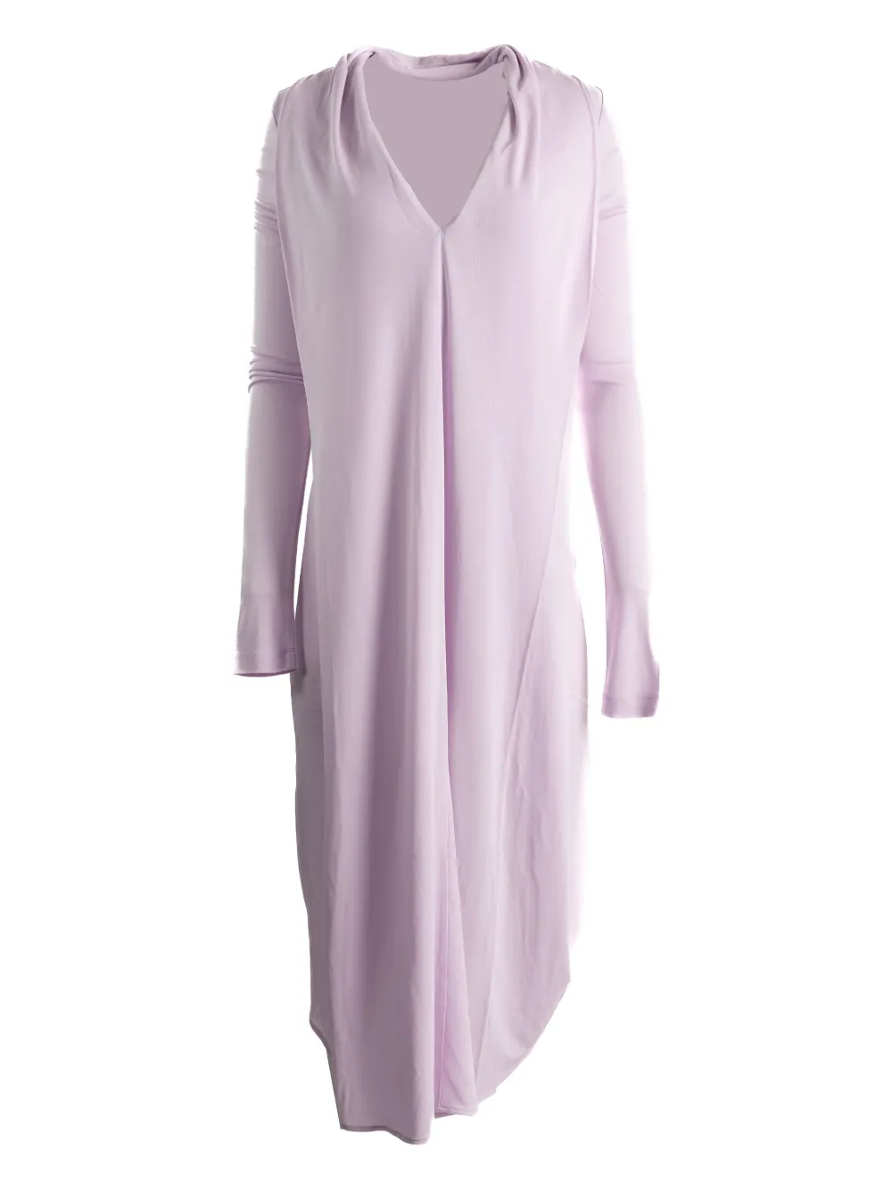 TOTEME v-neck long-sleeve midi dress - Viola