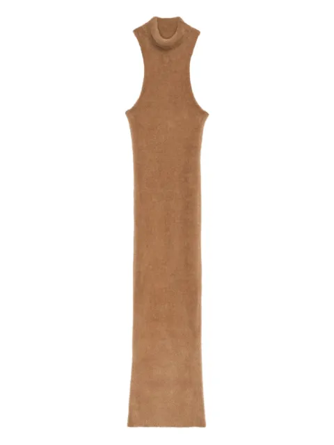 A Paper Kid roll-neck sleeveless dress