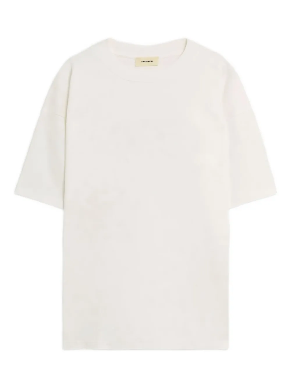 A Paper Kid Leopard-print T-shirt In White