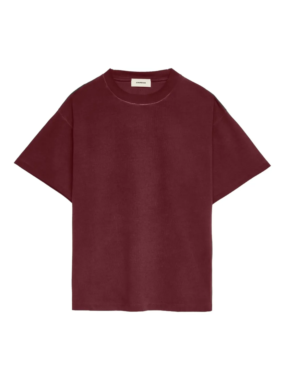 A Paper Kid playera texturizada | rojo | Image 1