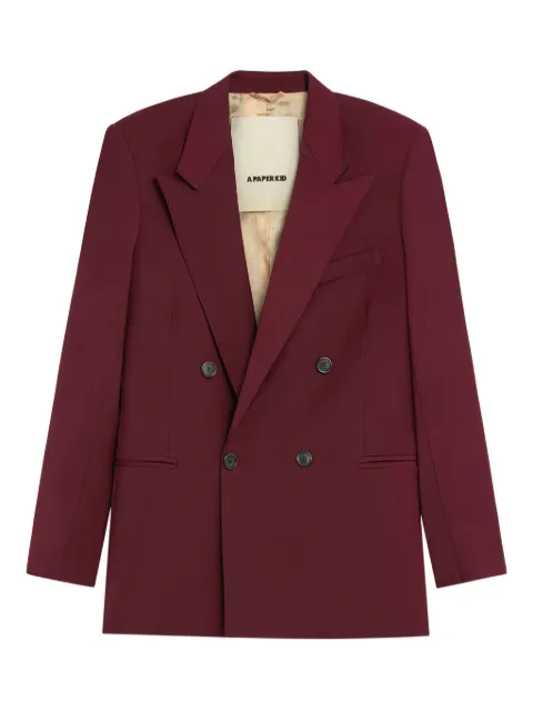 A Paper Kid double-breasted blazer
