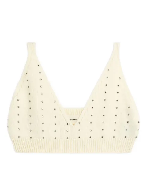 A Paper Kid top con apliques