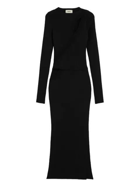 A Paper Kid long-sleeve maxi dress