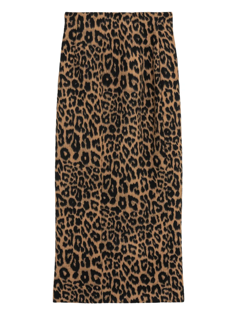 A Paper Kid leopard-print skirt | Brown | Image 1