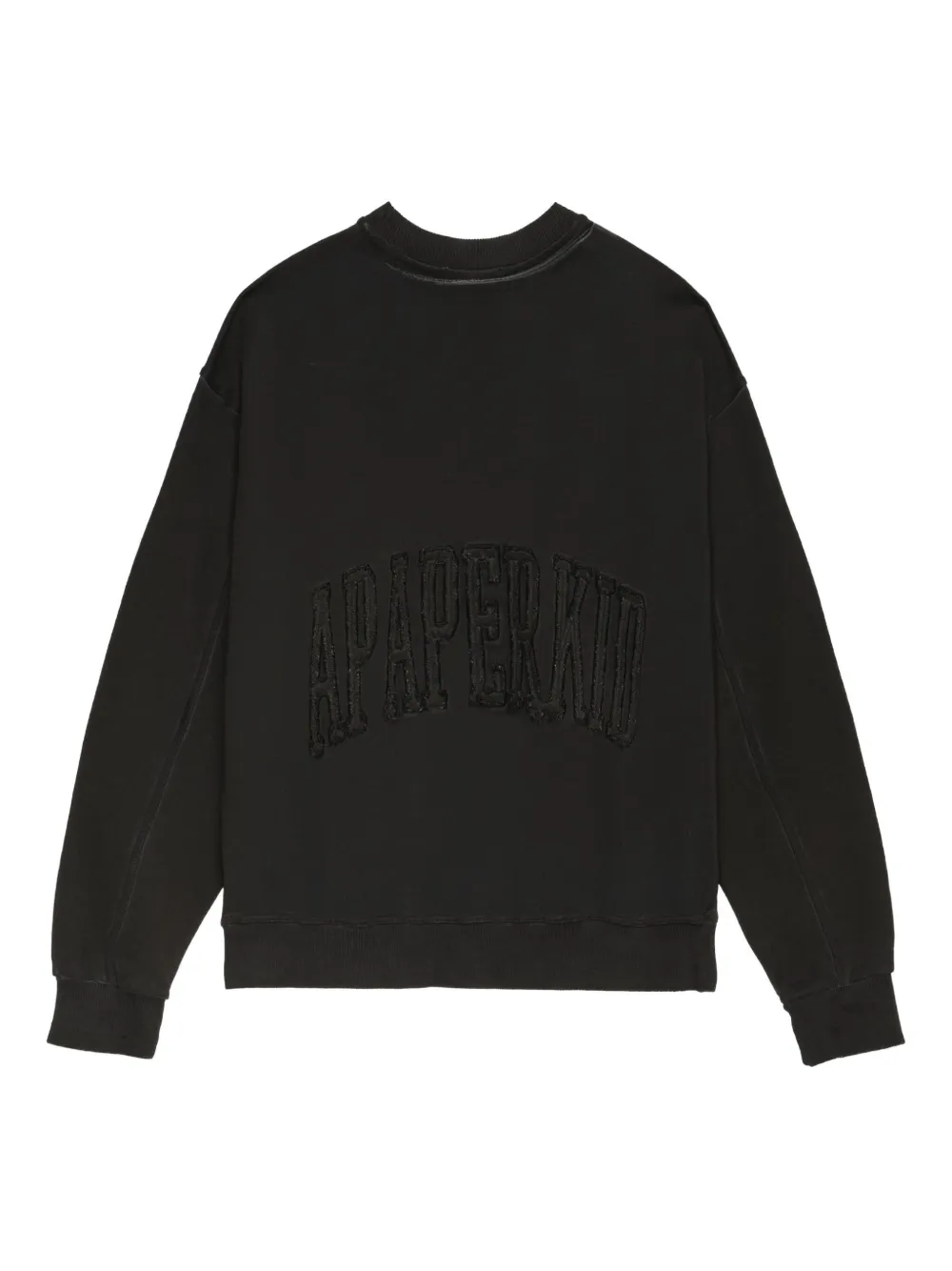 A Paper Kid logo sweatshirt - Zwart