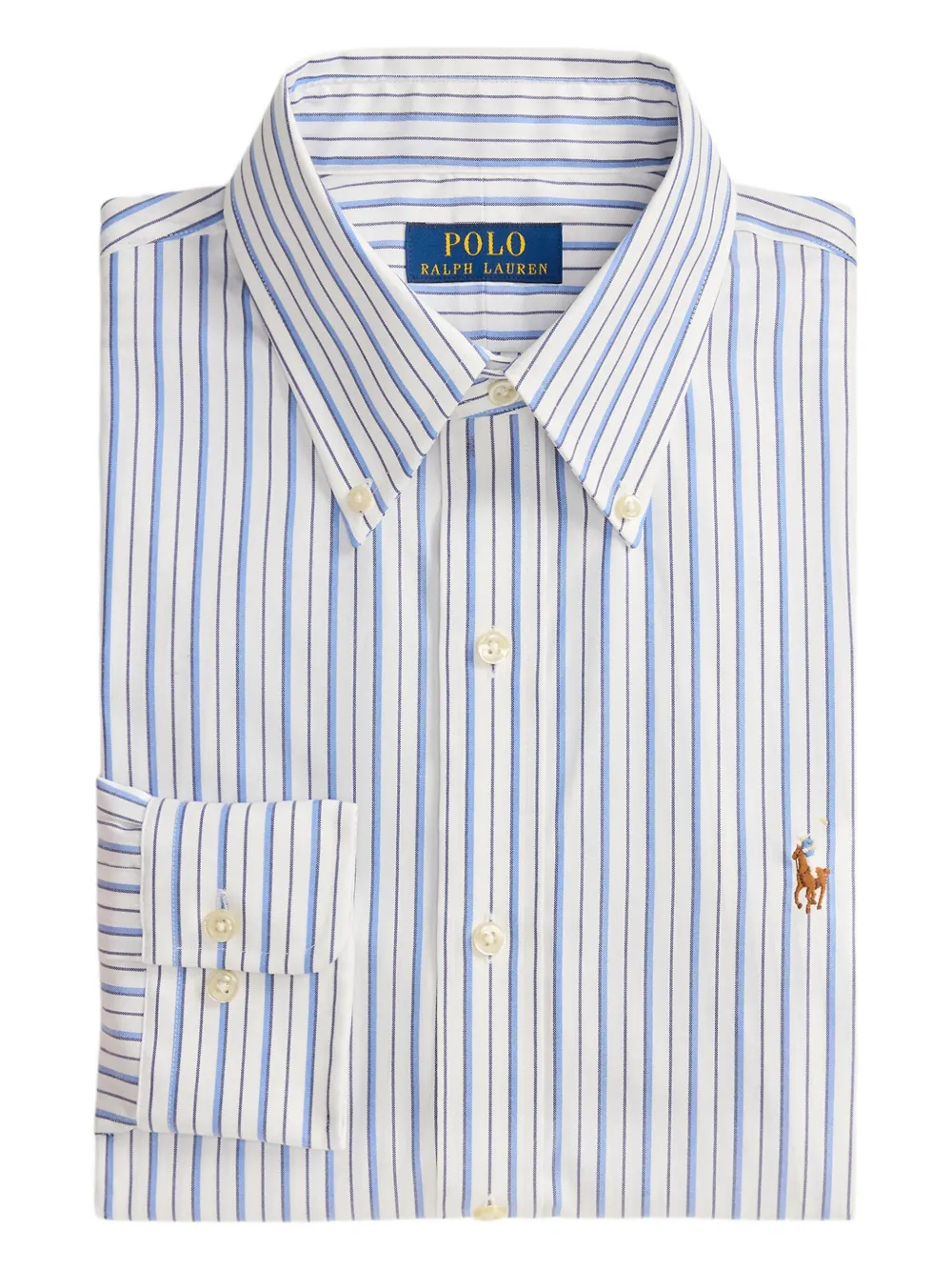 Polo Ralph Lauren ストライプ シャツ - ホワイト Polo Ralph Lauren ストライプ シャツ - ホワイト