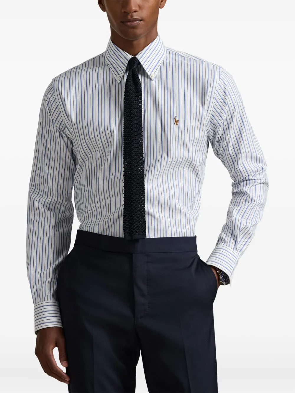 Polo Ralph Lauren Gestreept overhemd Wit