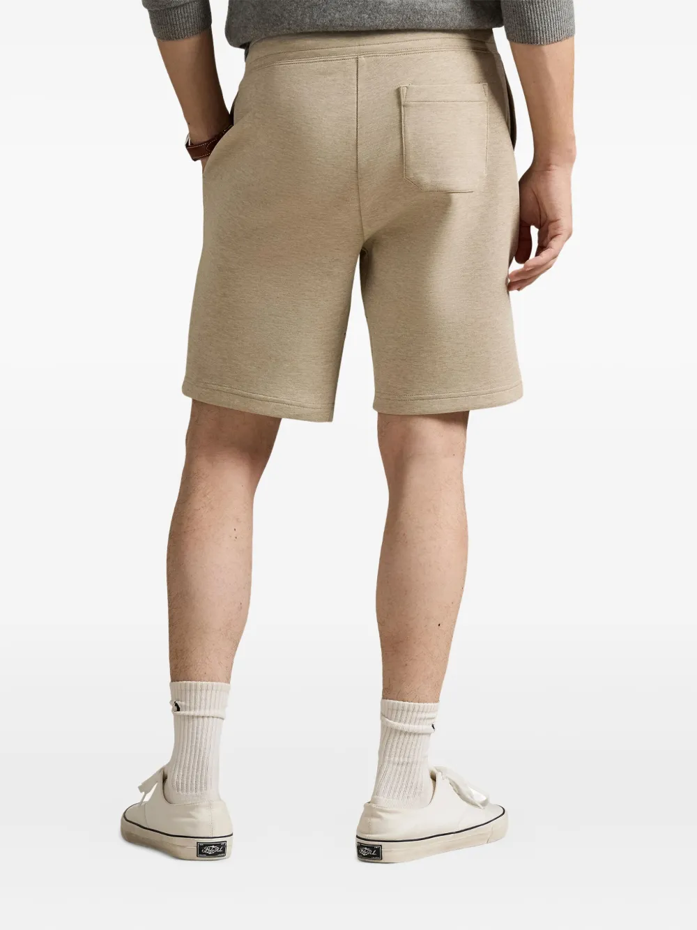 Polo Ralph Lauren Drawstring Track Shorts In Neutral