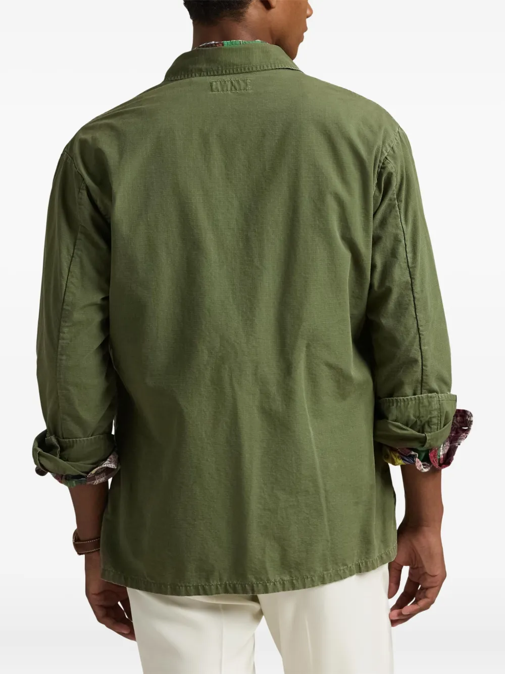 Polo Ralph Lauren Ripstop shirtjack Groen
