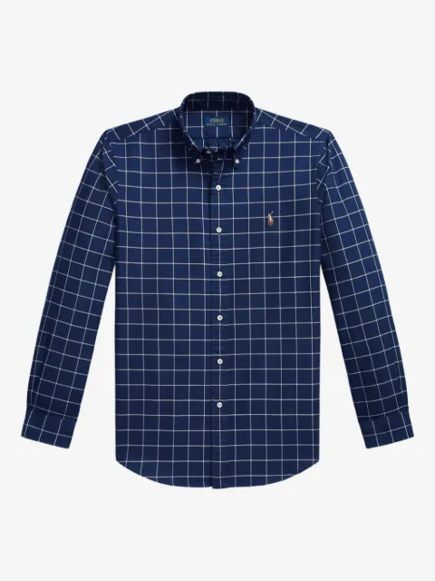 Polo Ralph Lauren logo-embroidered oxford shirt