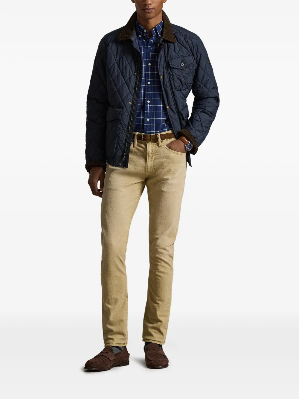 Polo Ralph Lauren Overhemd met geborduurd logo Blauw