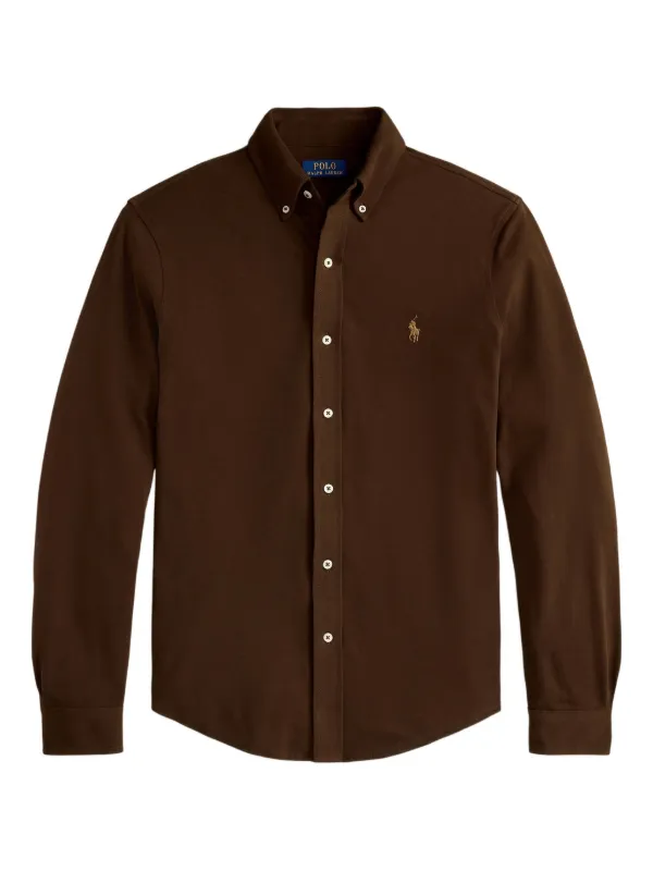 RALPH LAUREN ブラウン 長袖シャツ 32324046_62269359_600.jpg