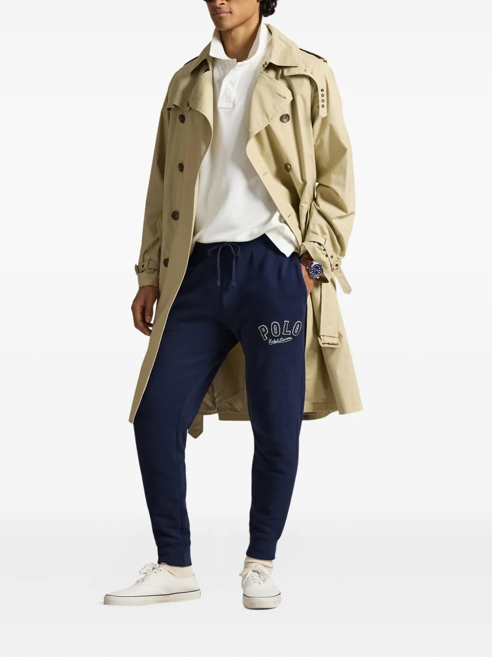 Polo Ralph Lauren Trainingsbroek met logoprint Blauw
