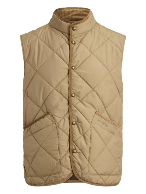 Polo Ralph Lauren quilted corduroy-trim gilet