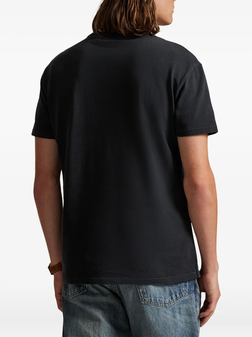 short-sleeve patch-detail T-Shirt
