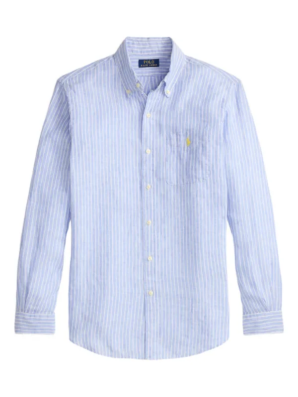 Polo Ralph Lauren ストライプ シャツ | ブルー | FARFETCH JP