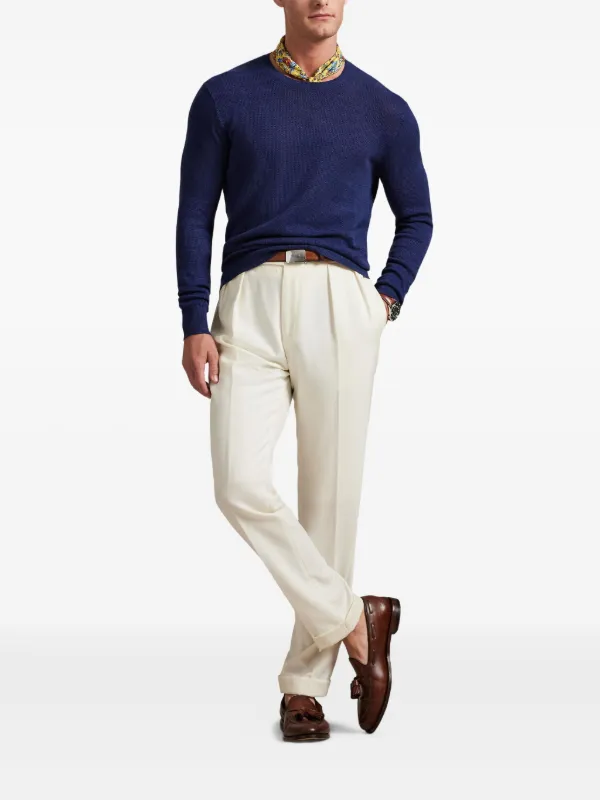 Polo Ralph Lauren クルーネックセーター | ブルー | FARFETCH JP
