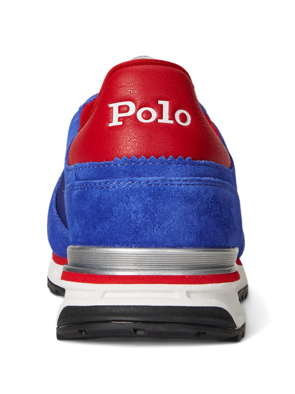 Polo Ralph Lauren Varick suède sneakers Blauw