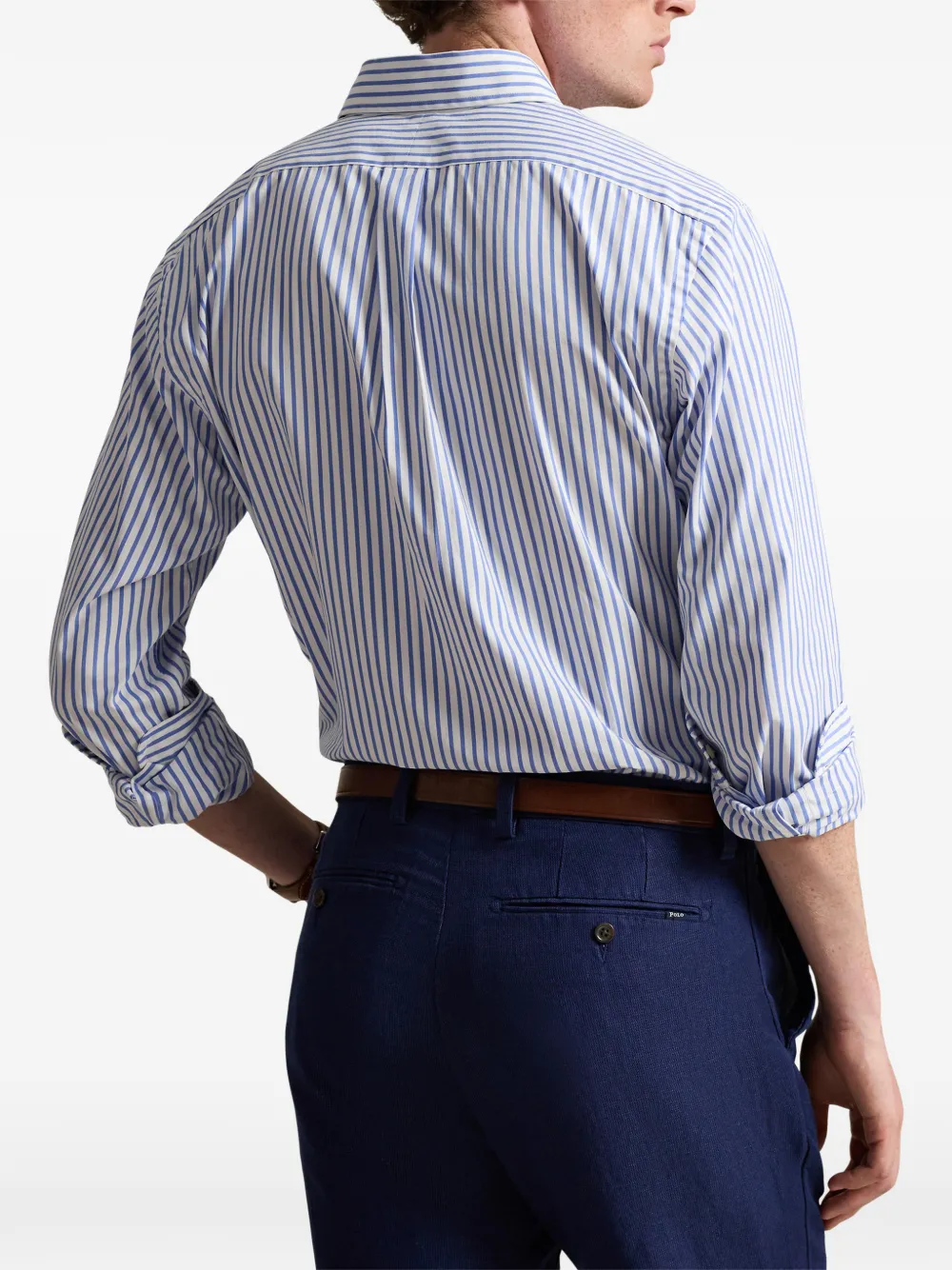 Polo Ralph Lauren Button-down gestreept overhemd Wit
