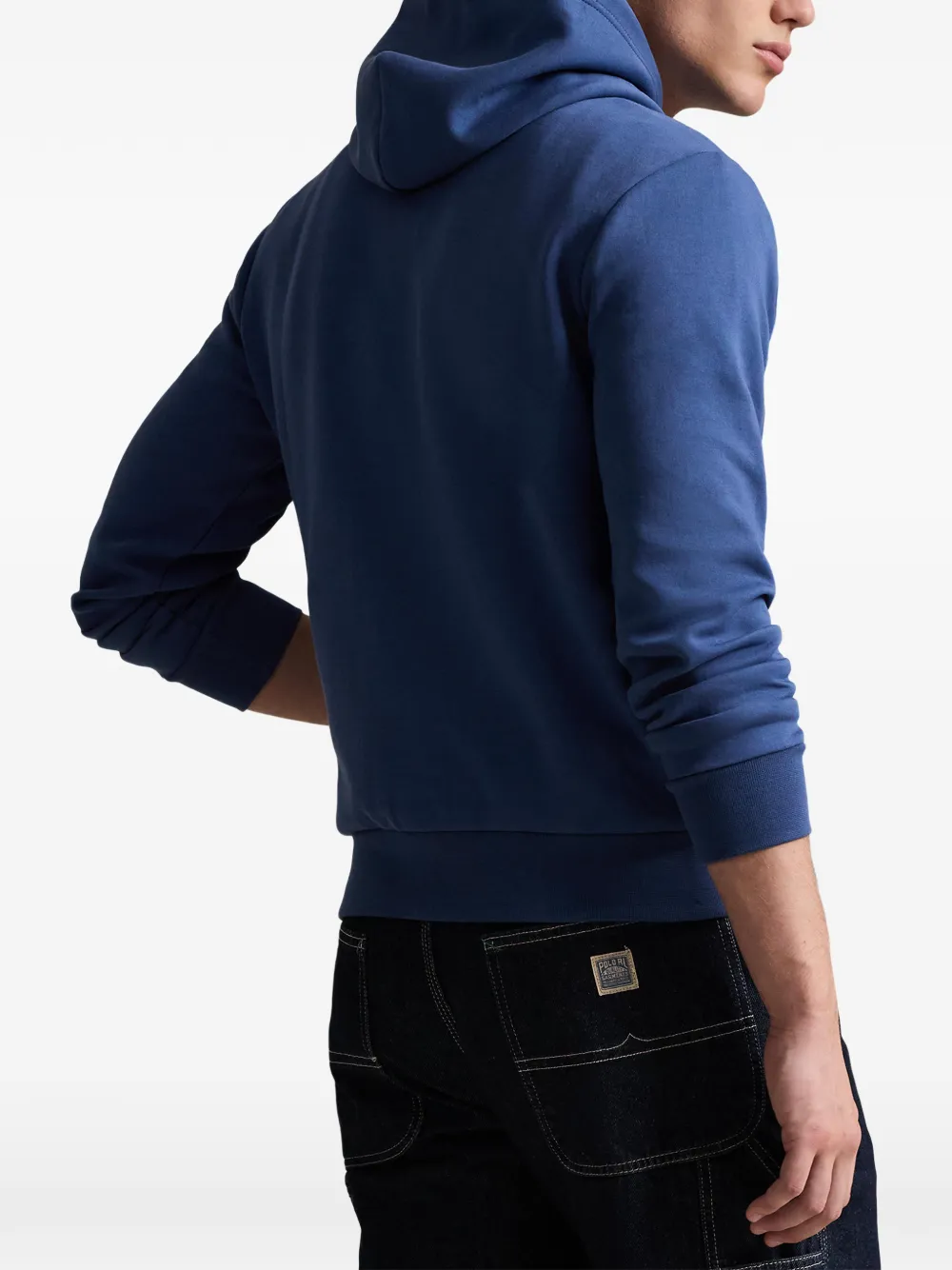 Polo Ralph Lauren Hoodie met opgestikte zak Blauw