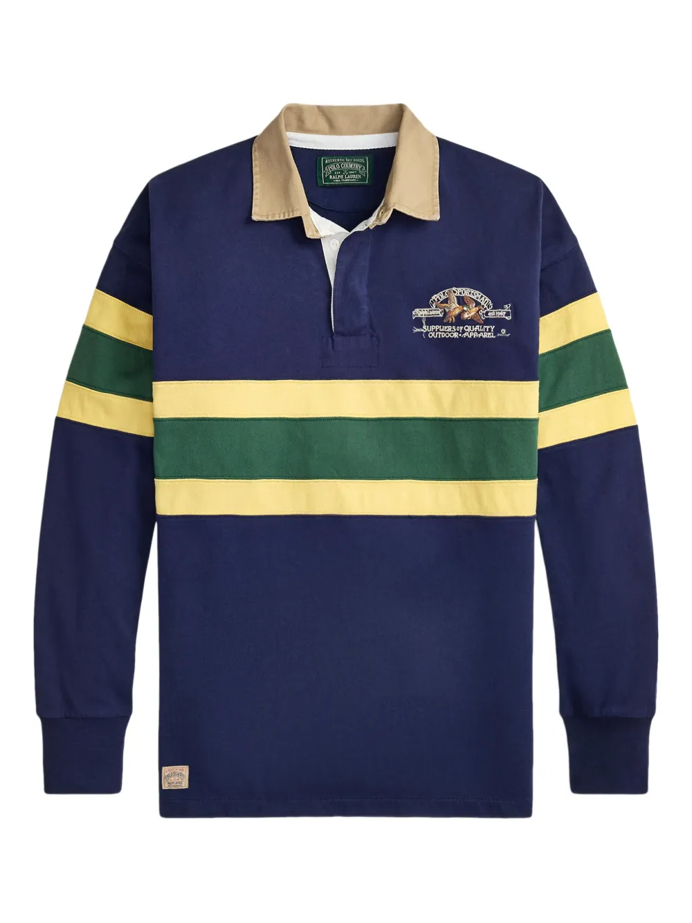 Polo Ralph Lauren Polo con dettaglio a righe - Blu