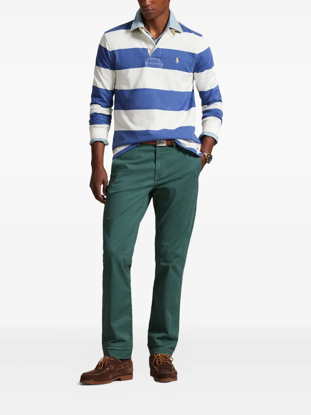 Polo Ralph Lauren Stretch twill broek Groen