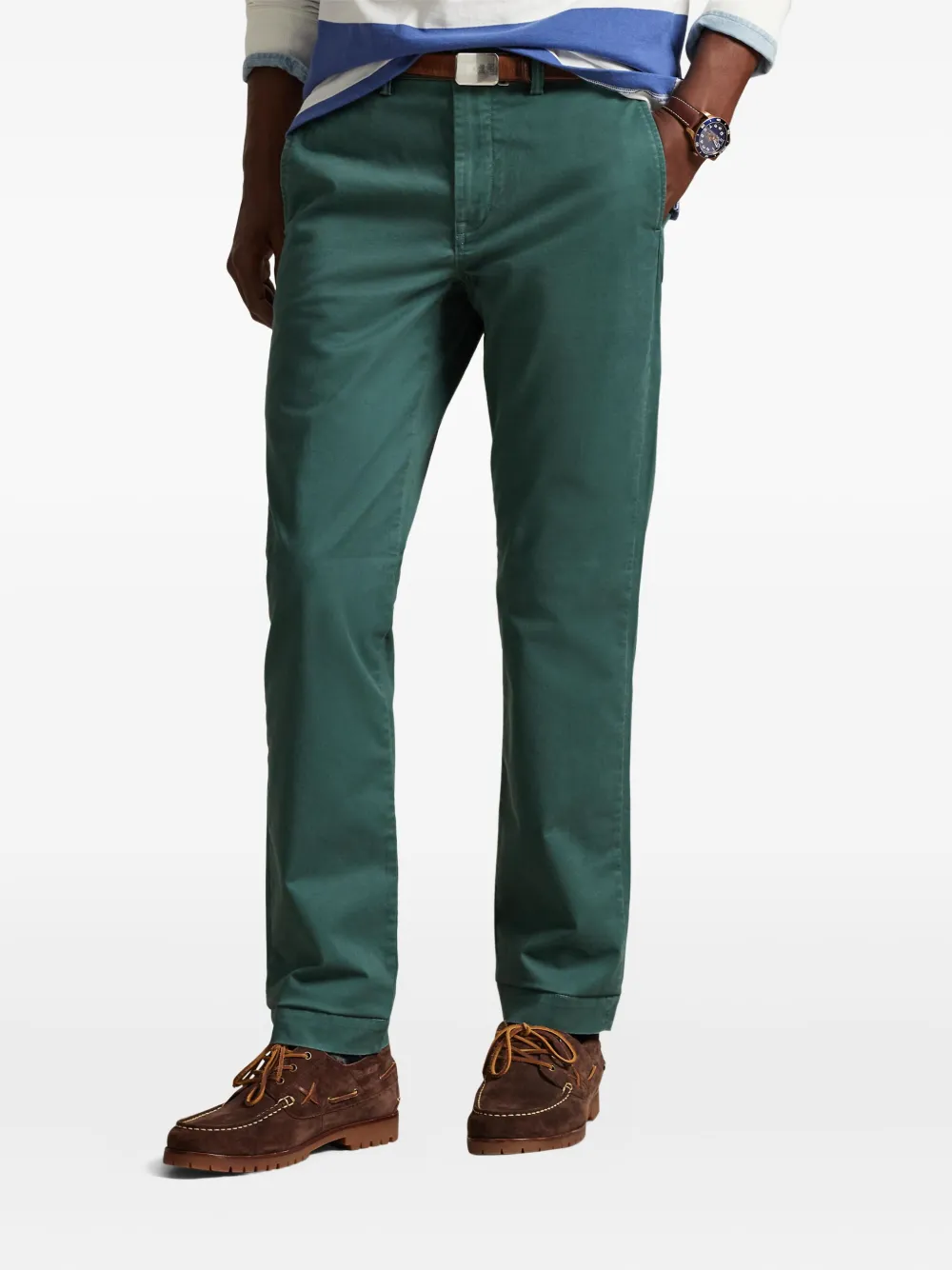 Polo Ralph Lauren Stretch twill broek Groen