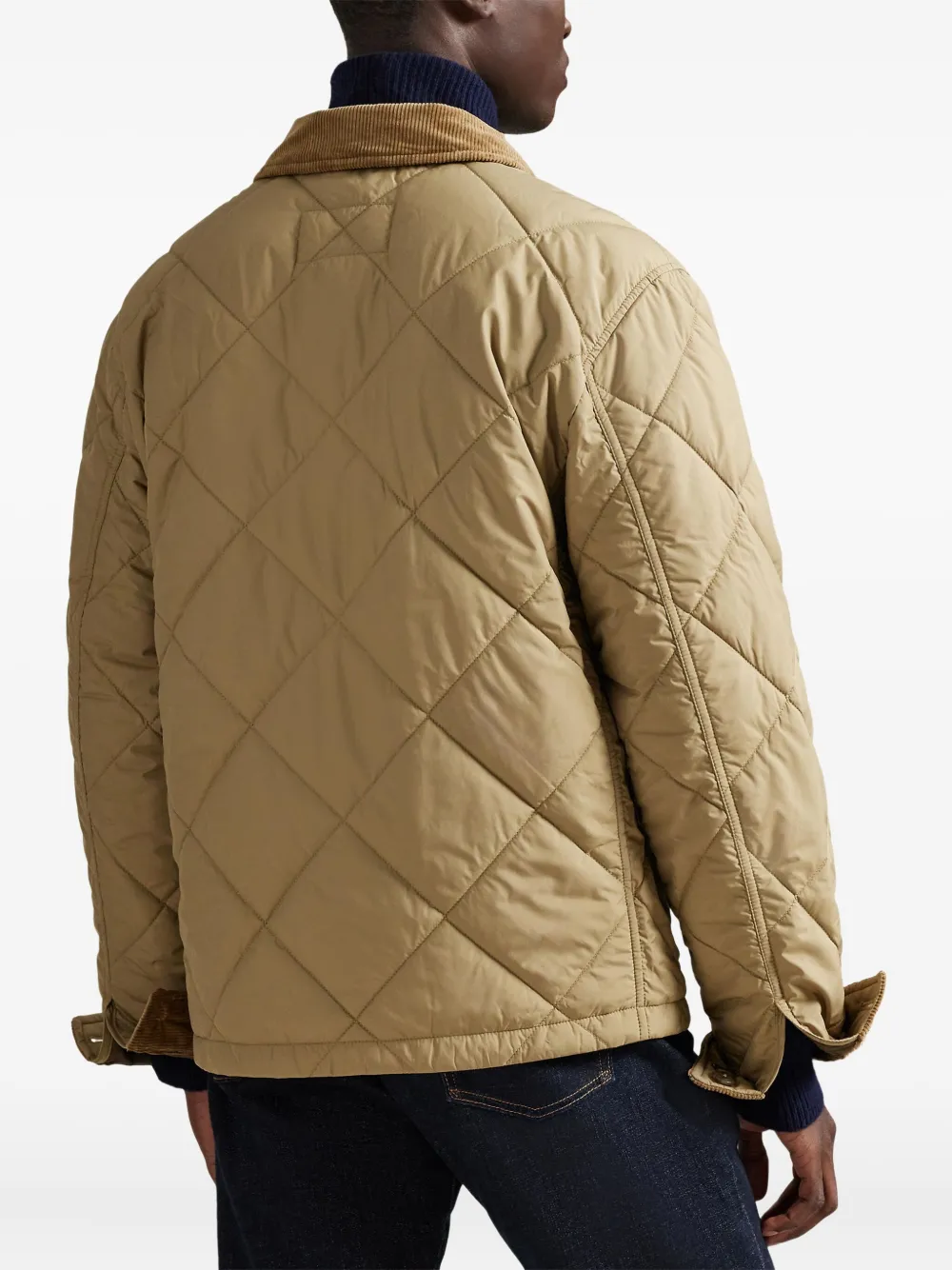 Polo Ralph Lauren Jack met ribfluwelen afwerking Beige