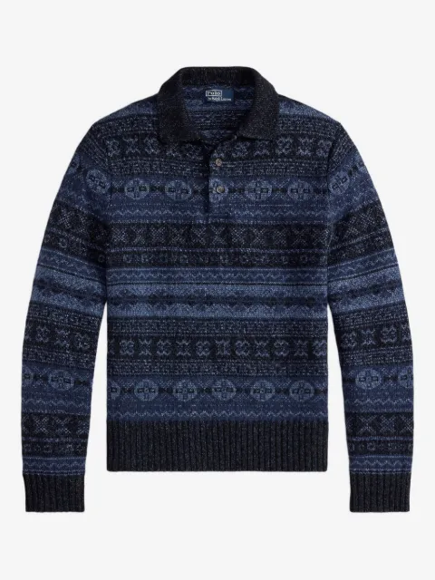 Polo Ralph Lauren collared long-sleeve sweater