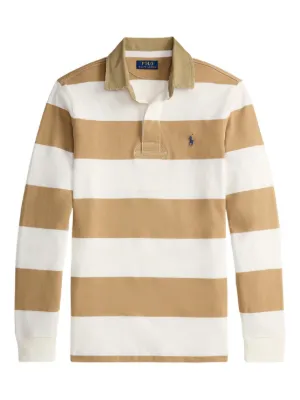 Polo Ralph Lauren ストライプ ラガーシャツ | レッド | FARFETCH JP