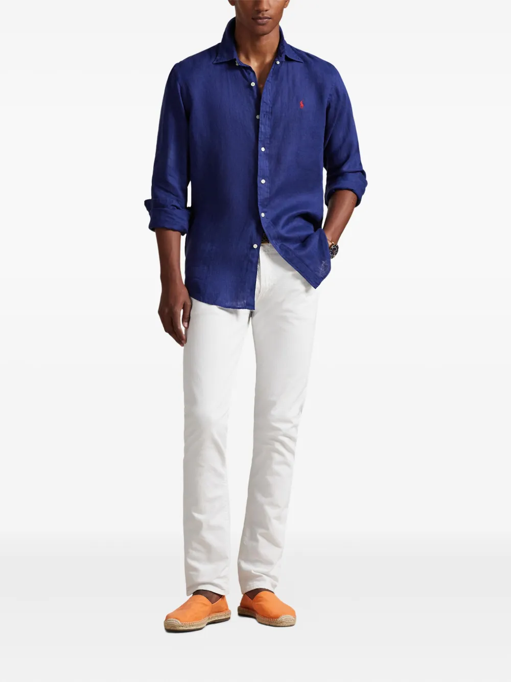 Polo Ralph Lauren Overhemd met lange mouwen Blauw