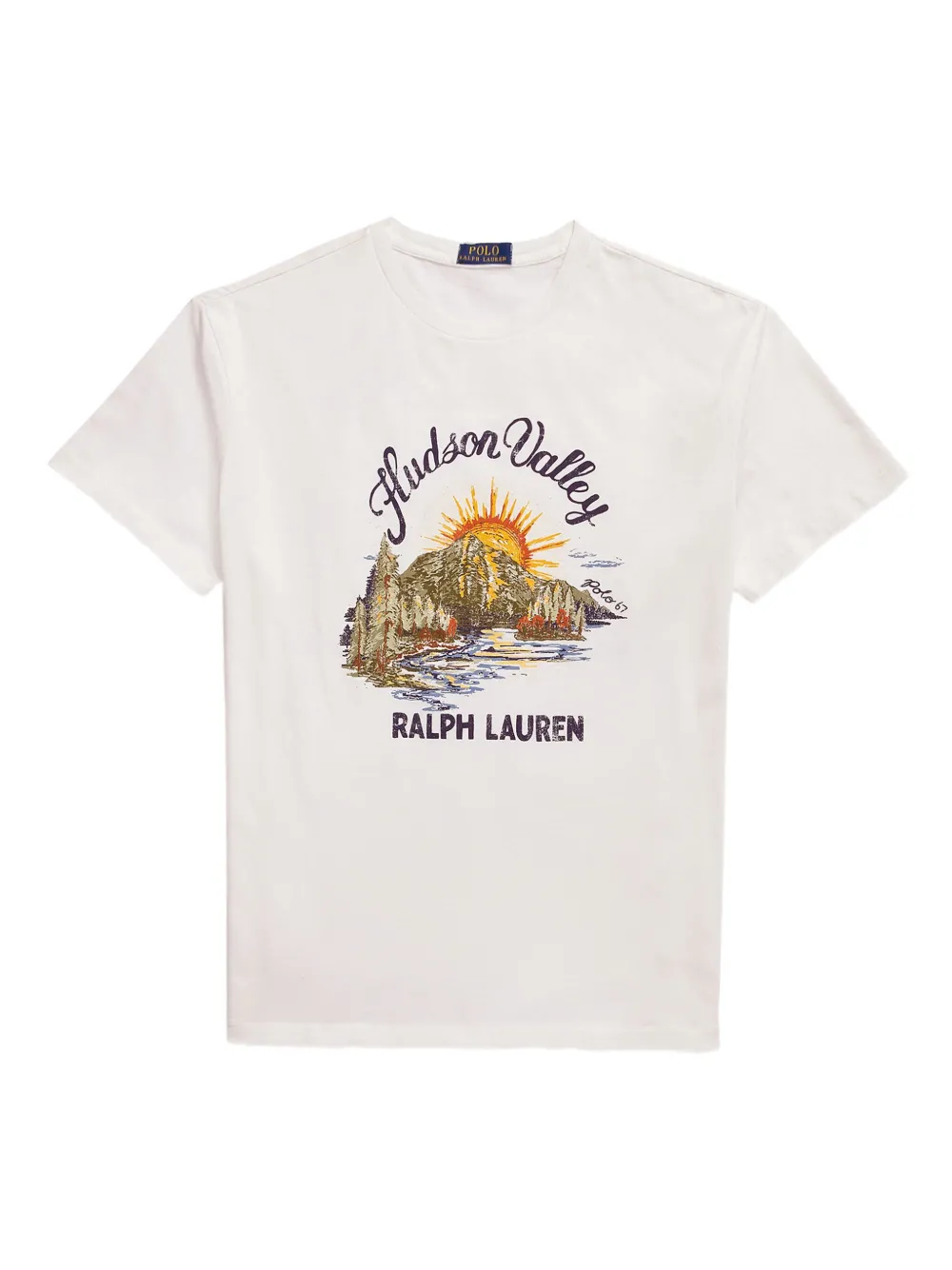 Polo Ralph Lauren T-shirt con stampa - Bianco