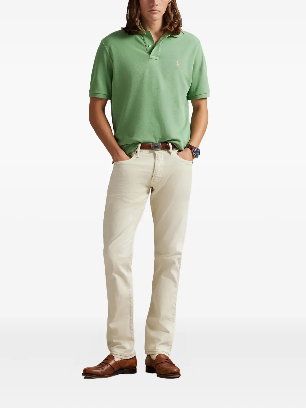 Polo Ralph Lauren Short-sleeve Polo Shirt In Green