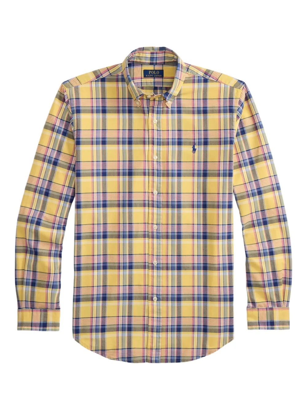 Polo Ralph Lauren Camicia a quadri a maniche lunghe - Giallo