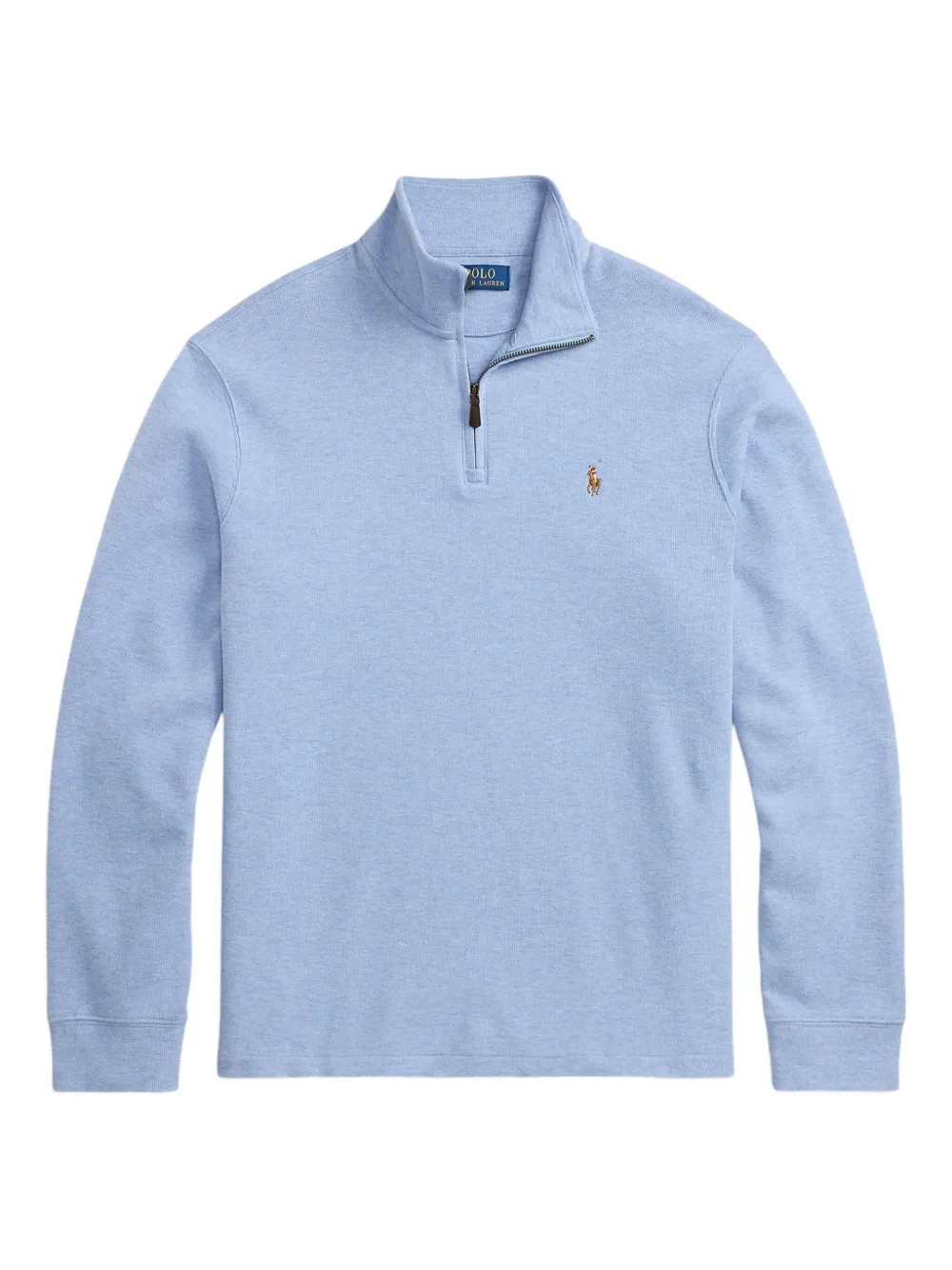 Polo Ralph Lauren Felpa con mezza zip - Blu