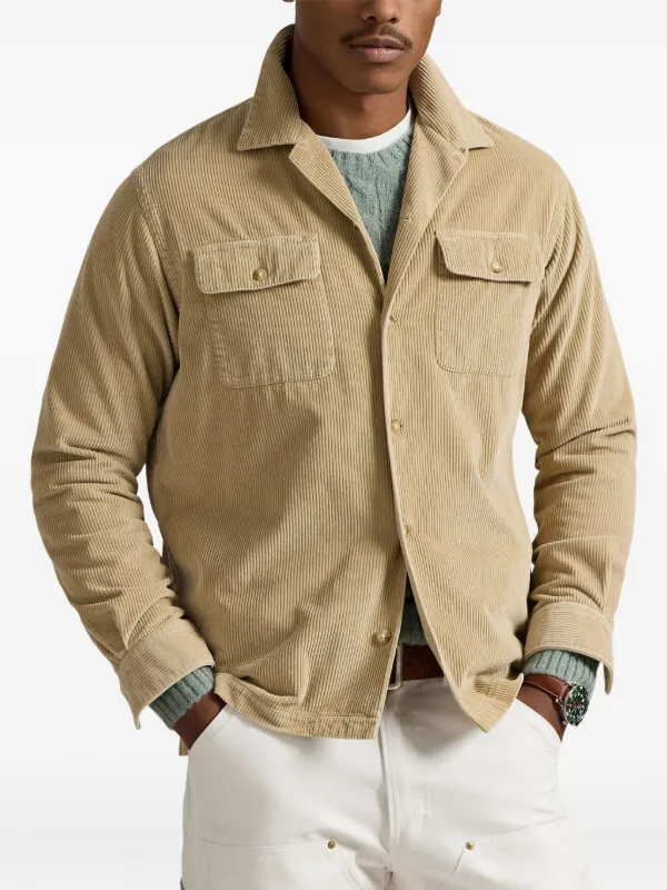 Polo Ralph Lauren コーデュロイ ポケット シャツジャケット Polo Ralph Lauren コーデュロイ ポケット シャツジャケット