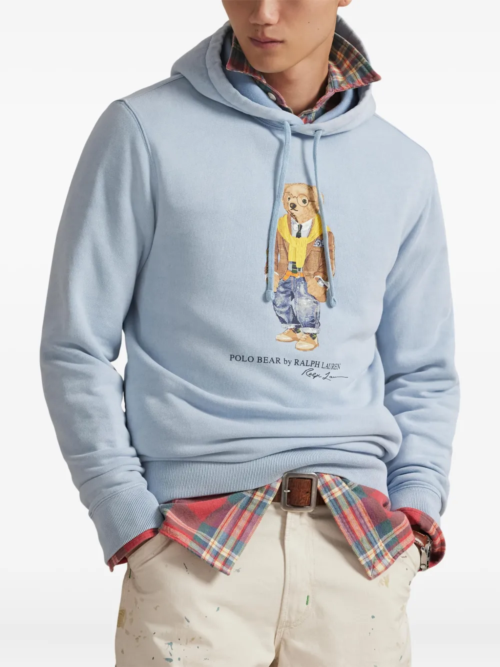 Polo Ralph Lauren Hoodie met print Blauw