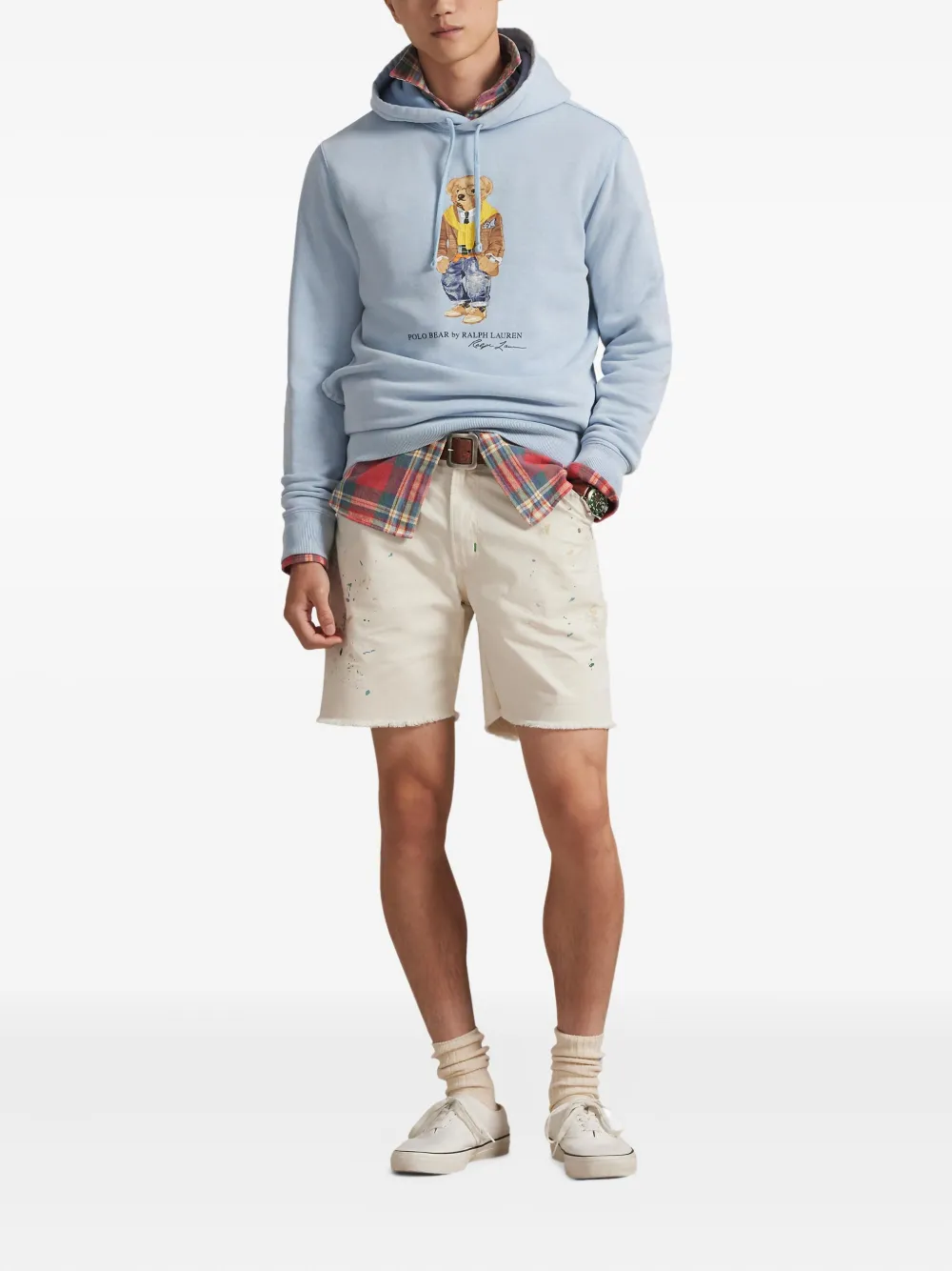 Polo Ralph Lauren Hoodie met print Blauw