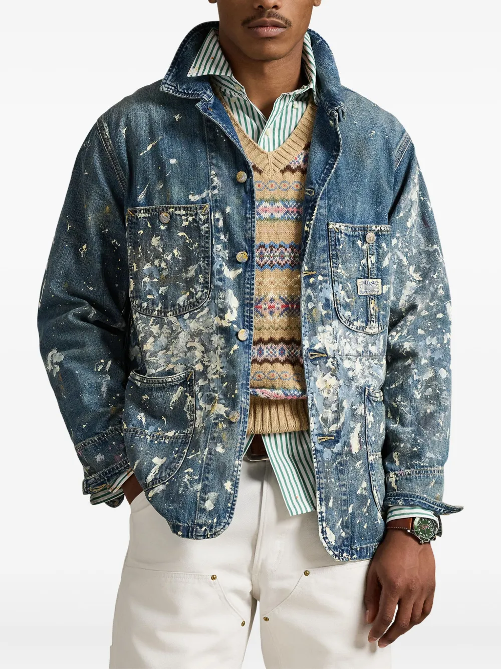 Polo Ralph Lauren リミテッドエディション ハンドペイント デニム