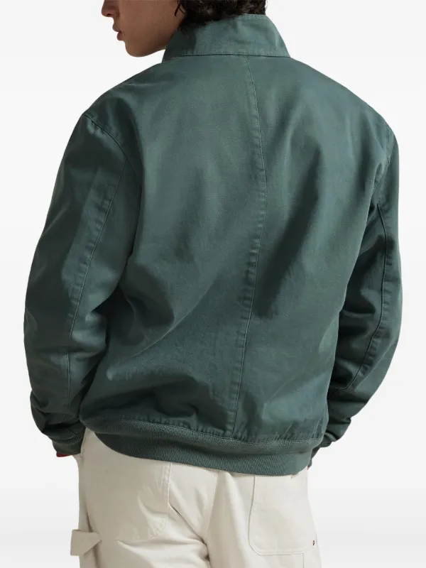 Polo Ralph Lauren zip-up Cotton Bomber Jacket | Green | FARFETCH